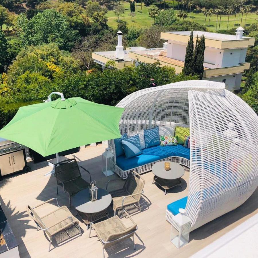 R02 Luxury Apartment In Villa With Pool And Garden マルベーリャ エクステリア 写真